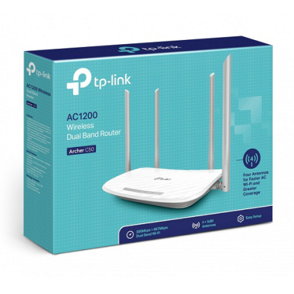 TP-Link Archer C50 AC1200 Dual Band Wireless N Router
