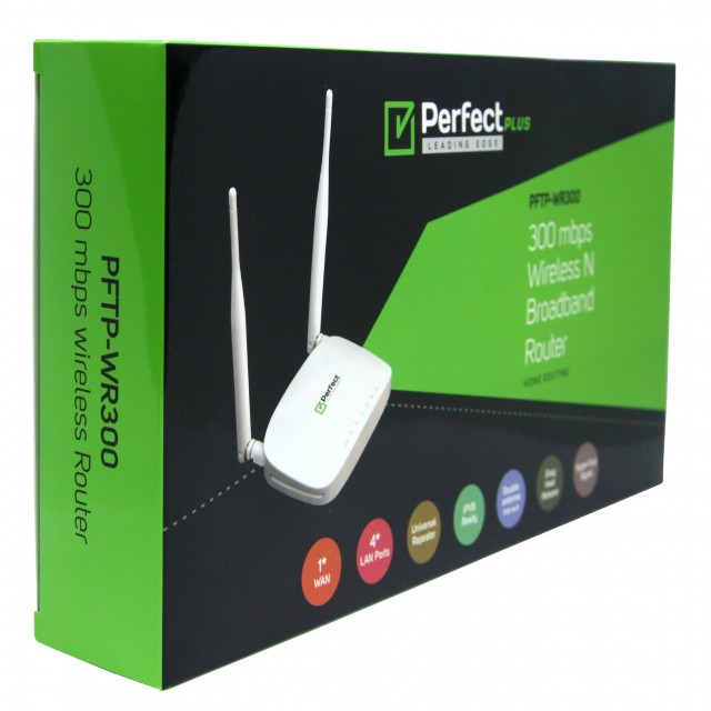 PERFECT PFTP-WR300 300Mbps Wireless Router