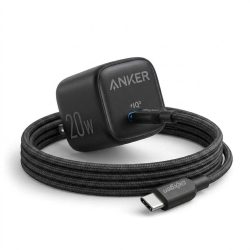 ANKER ZOLO B2699 20W 1 PORT USB-C CHARGER WITH USB-C TO USB-C CABLE , NO WARRANTY