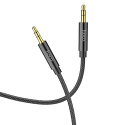 HOCO UPA19 3.5mm 2 Meter Nylon Braided AUX CABLE, No Warranty