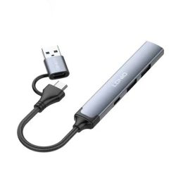 LDNIO DS-64C USB-A+TYPE-C USB HUB ADAPTER USB 3.0x1, USB 2.0x2, TYPE-Cx1, NO WARRANTY