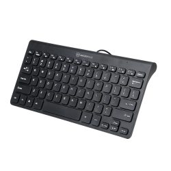 MICROPACK (K-2208STL) Chocolate Compact Wired Mini Keyboard, 1 YEAR WARRANTY