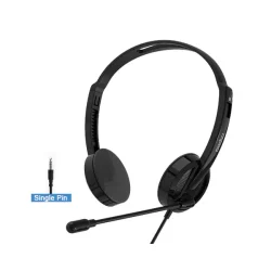 Rapoo H101 Wired Stereo Headphone (Single Jack), 1 Year Warranty