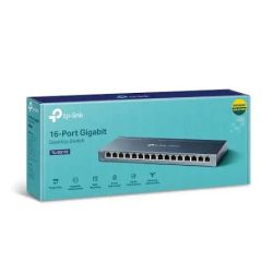TP-LINK (TL-SG116) 10/100/1000Mbps 16 PORT GIGABIT DESKTOP SWITCH, 1 YEAR WARRANTY